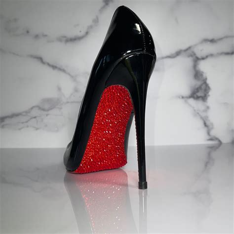 red bottom high heels pumps.